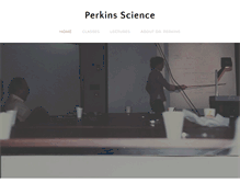 Tablet Screenshot of perkinsscience.com